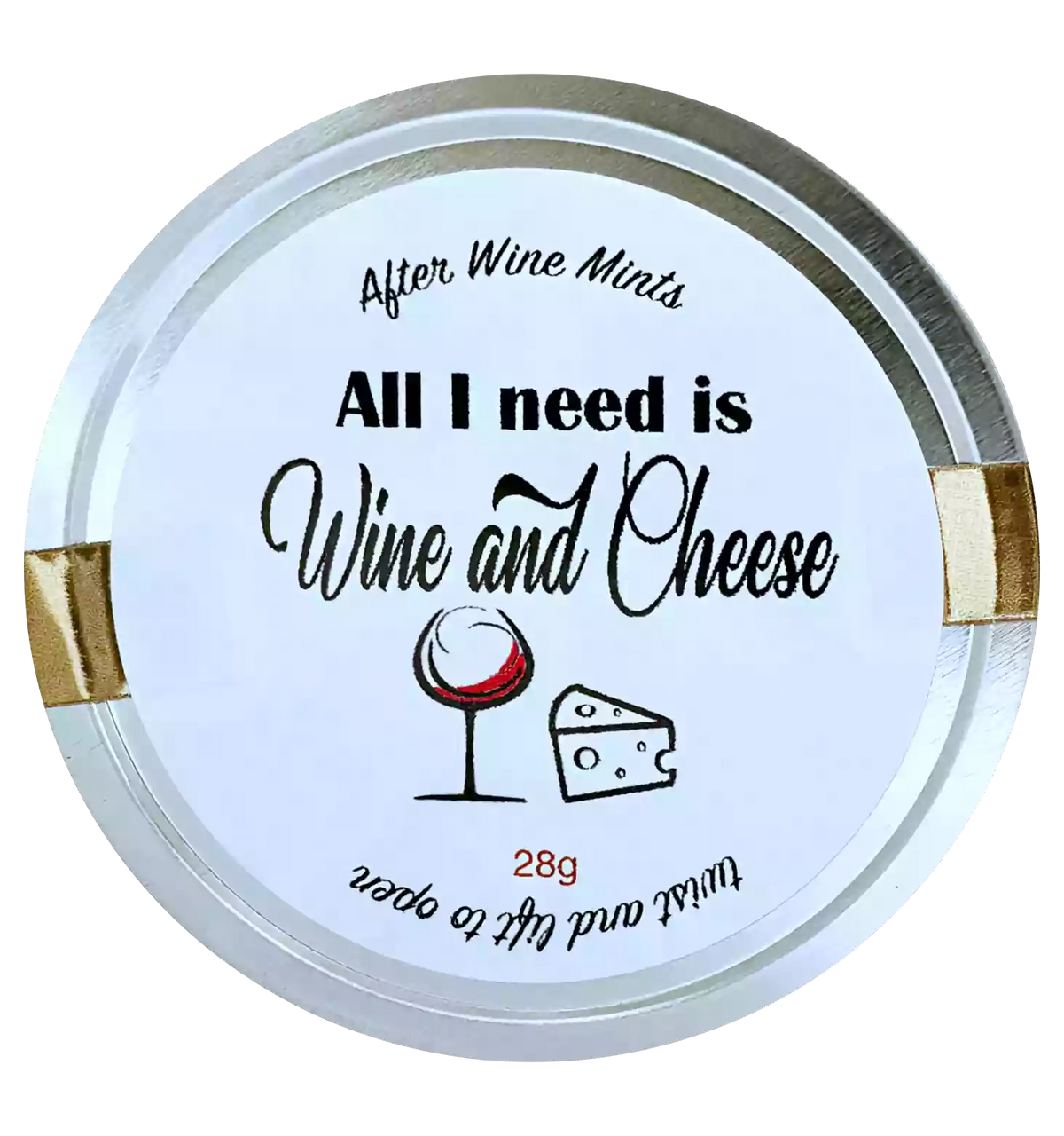 Mints All I Need is Wine and Cheese image 0
