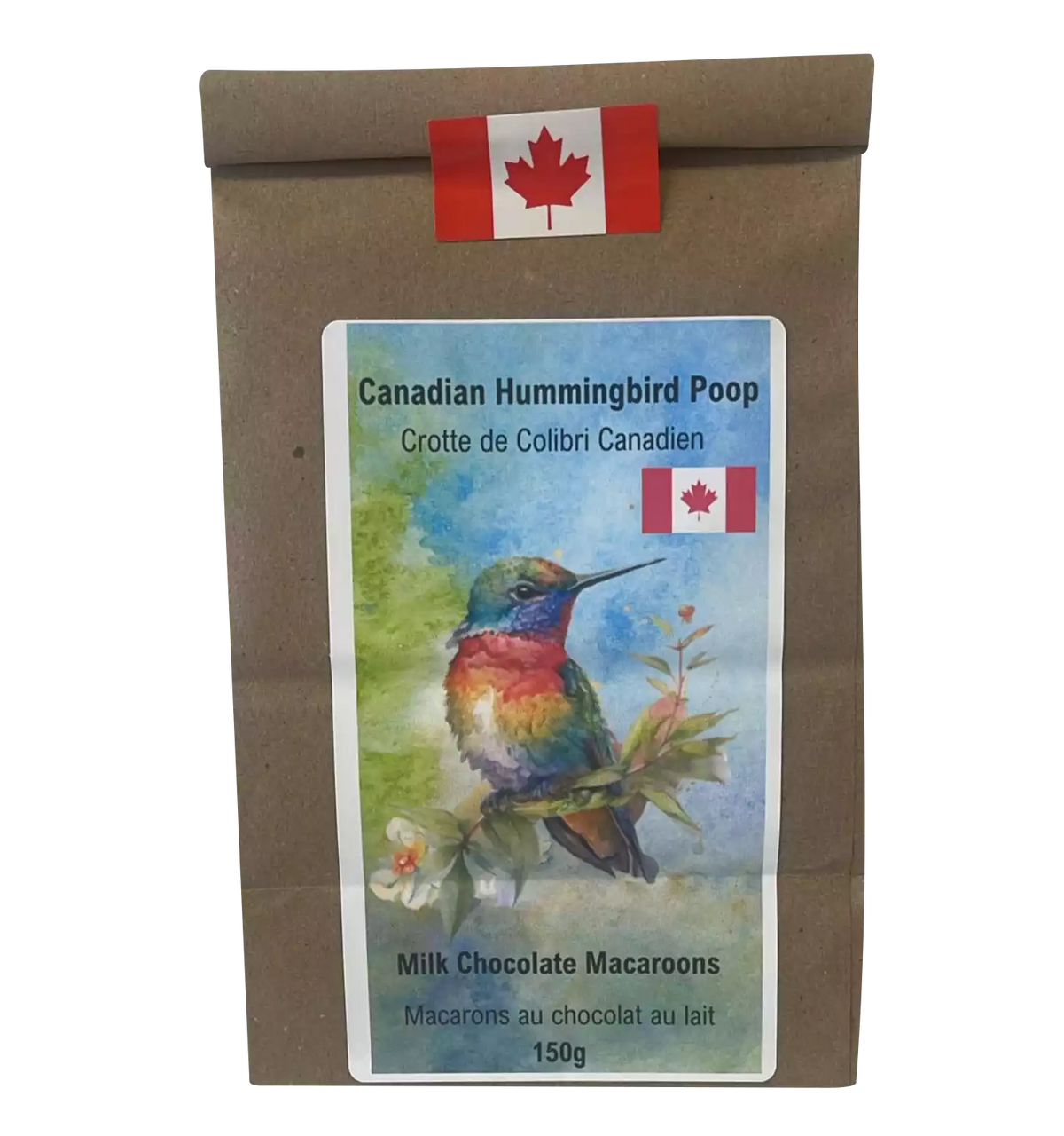 Hummingbird Poop – Milk Chocolate Macaron image 0
