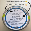 Silver Round Mint Tin image 0