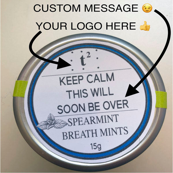 Silver Round Mint Tin image 0