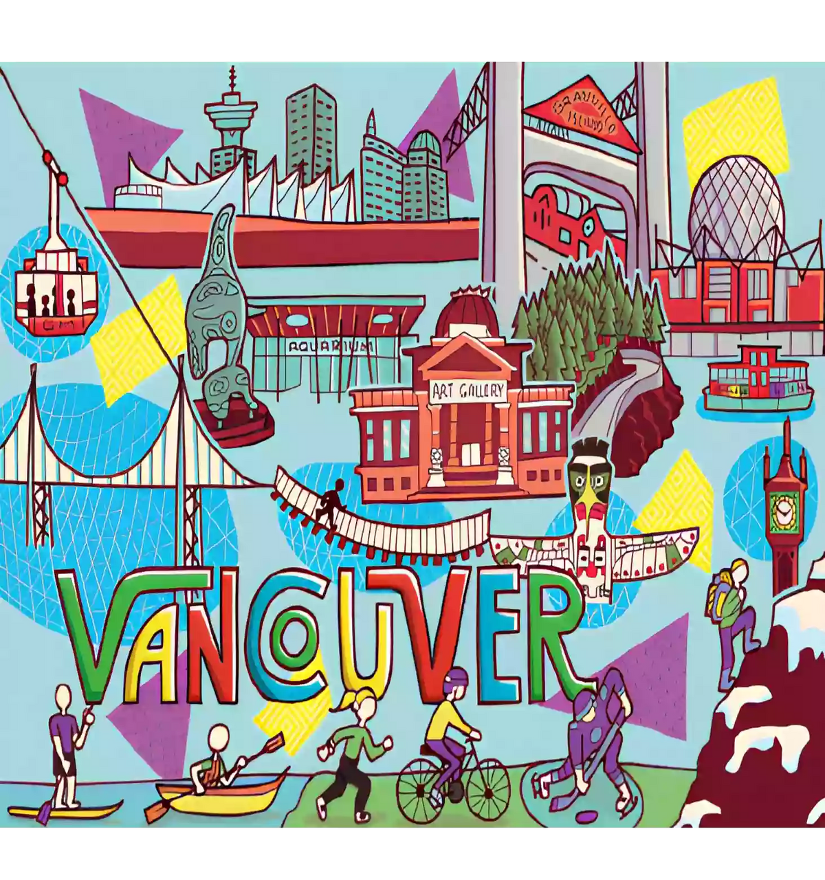 Vancouver Micro Puzzles 12pcs