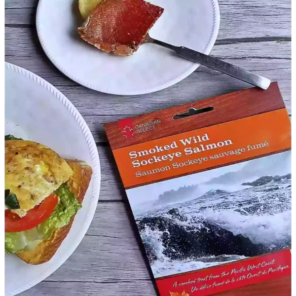 Smoked Wild Sockeye Salmon 4oz