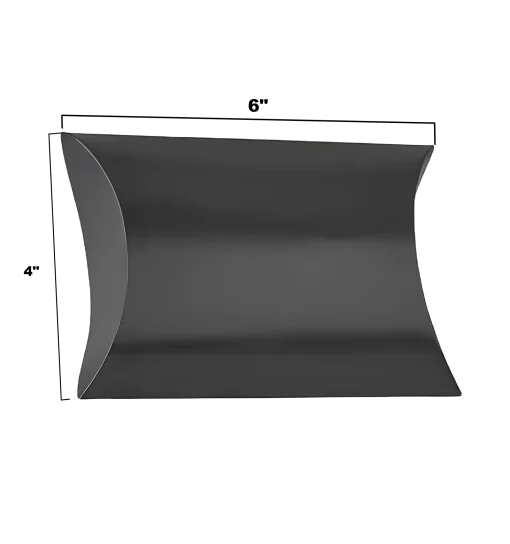 Black Pillow Boxes