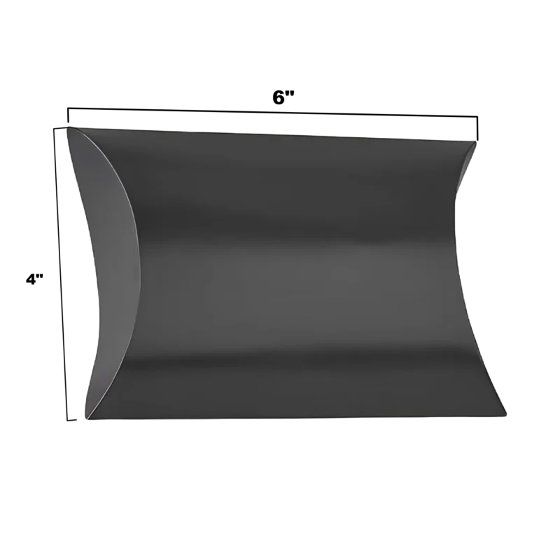 Black Pillow Boxes