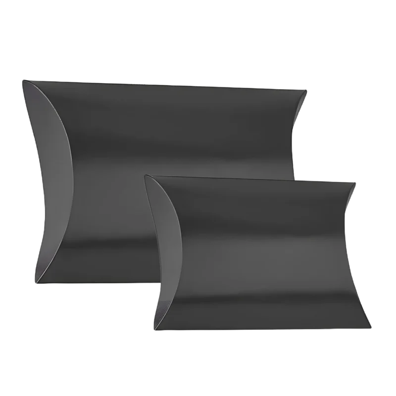 Black Pillow Boxes