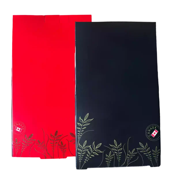 Box Two Sided Black/Red