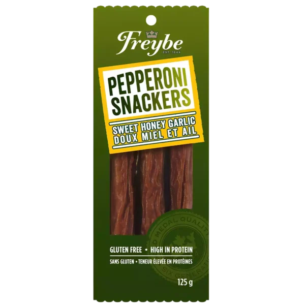Freybe Pepperoni Sweet Honey Garlic  16ct/125g