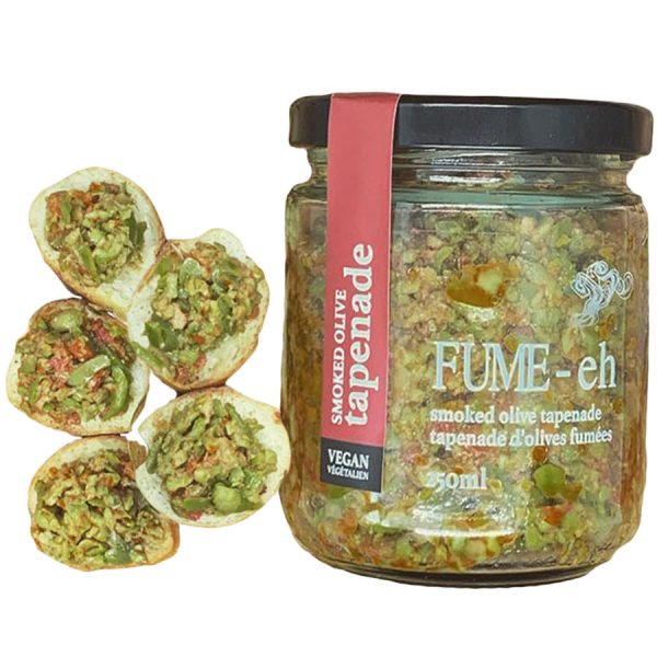 Fume-eh Smoked Olive Tapenade 12ct/250ml