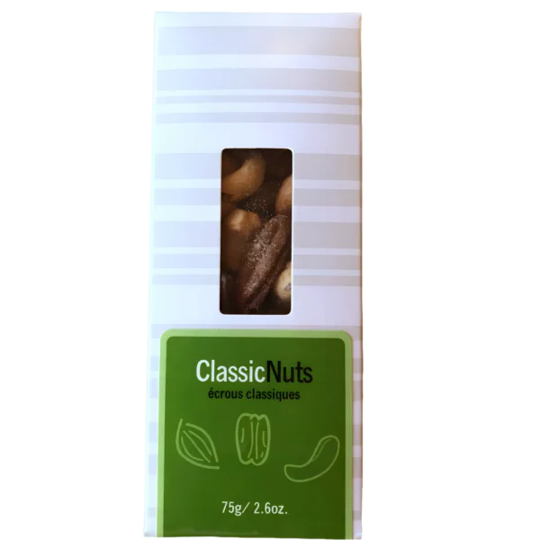 Classic Premium Nuts Mix Stripe Box 75g