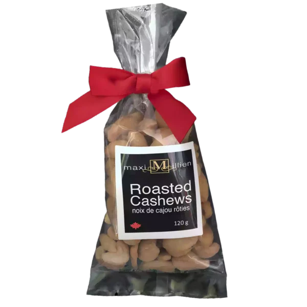 Roasted Salted Cashews with a Bow