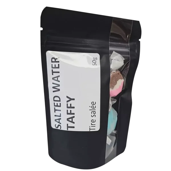 santas-salt-water-taffy-soft-chewy-canadian Santa's Salt Water Taffy – soft, chewy Canadian candy with sweet vanilla and a touch of sea salt