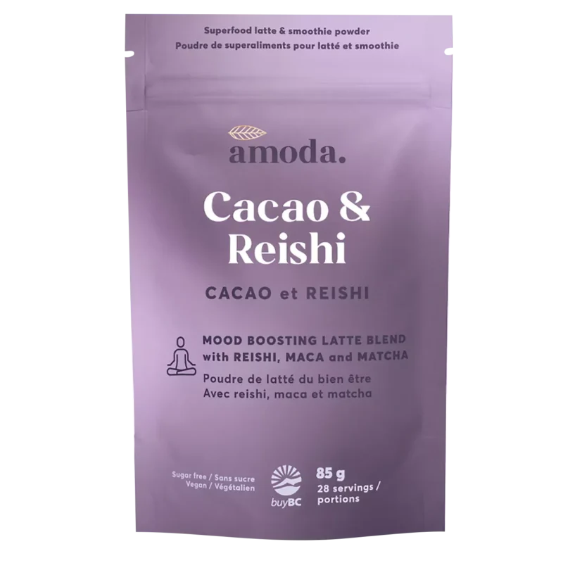 Cacao & Reishi | mood boosting matcha hot cacao blend