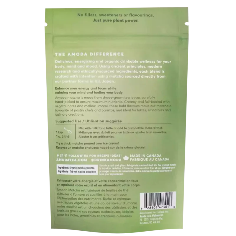 Japanese Matcha Powder – Organic for Lattes & Smoothies