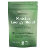 Amoda Matcha Energy Blend – 85 g pouch with organic matcha, maca, cordyceps, and adaptogens. Clean energy powder for pre-workout or daily focus.