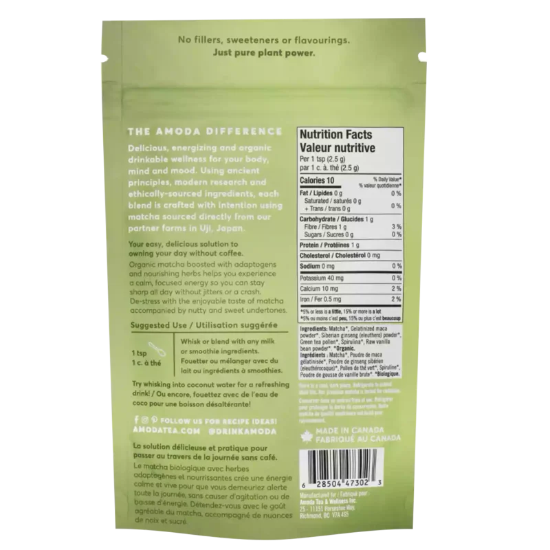 Matcha Focus Blend – Rejuvenating Latte Blend for Calm Energy