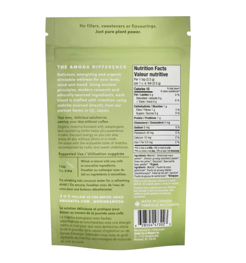 Matcha Focus Blend – Rejuvenating Latte Blend for Calm Energy